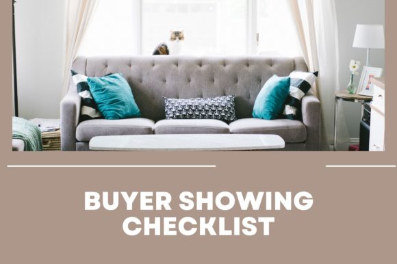 Editable Buyer Showing Sheet