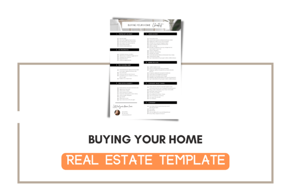 Editable Buying Your Home Checklist: A Smart Tool for Every Homebuyer
