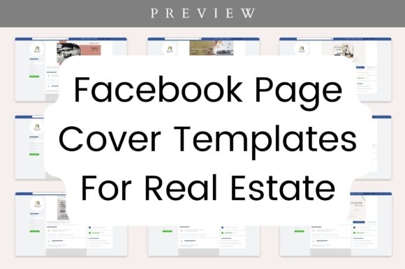 Editable Real Estate Facebook Cover