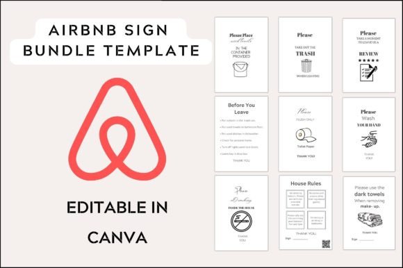 Maximize Your Airbnb Rental with Professional Sign Templates