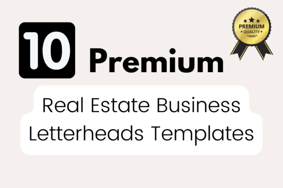 Premium Real Estate Business Letterhead: Elevate Your Professional Image with Strategic Design