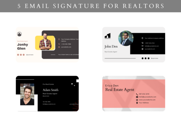 Real Estate Email Signature Editable: A Professional Tool for Real Estate Agents