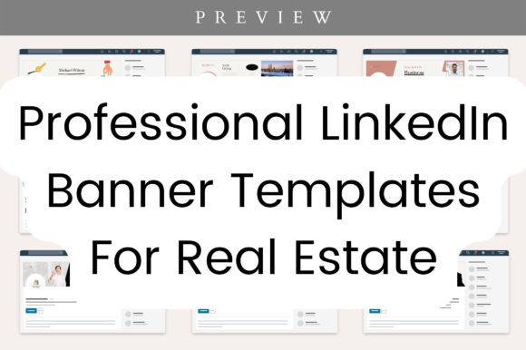 Real Estate - LinkedIn Banner Template: Elevate Your Professional Presence
