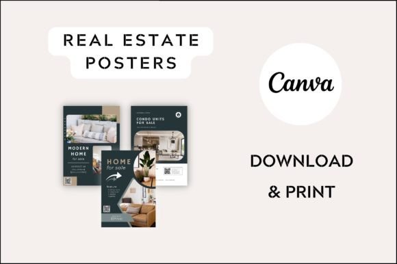 Real Estate Premium Posters Marketing