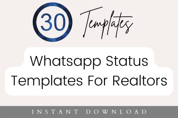 Real Estate Templates - WhatsApp Status